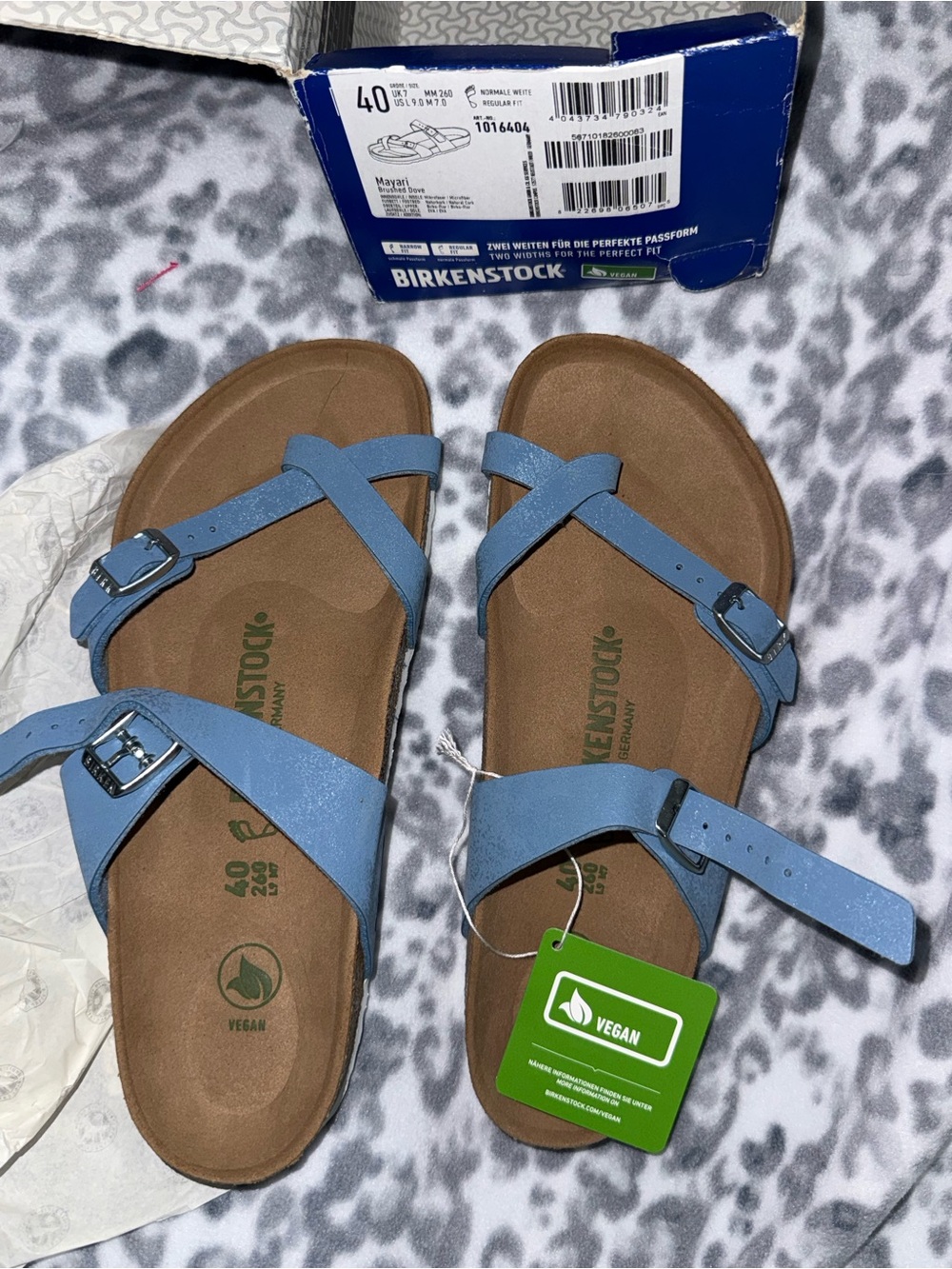 Birkenstock Women’s Vegan Brushed Drove Mayari Sandals